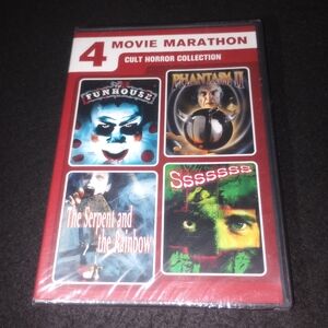 Fun house Phantasm 2 The Serpent And The Rainbow Sssssss DVD New 4 Film Movies